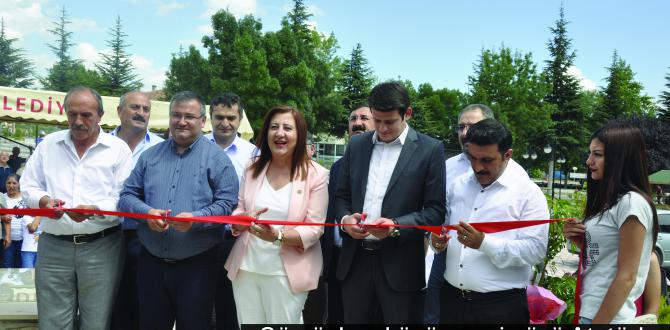 Gümüşhacıköyün yeni yüzü Atatürk Kültür Parkı İsmail Usta’nın yeri açıldı.